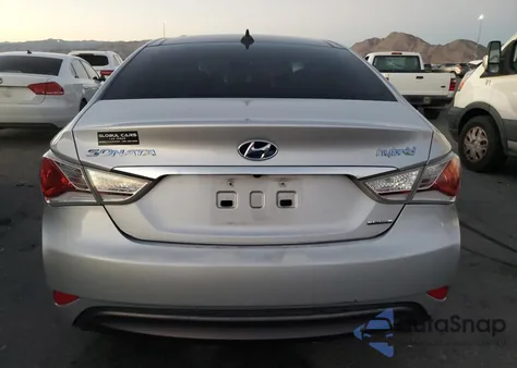 2015 Hyundai Sonata Hybrid z USA, uszkodzony, nr VIN KMHEC4A49FA130038